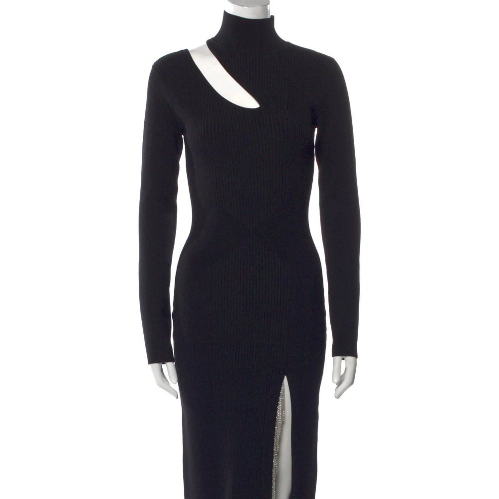 NICHOLAS Turtleneck Midi Length Dress
